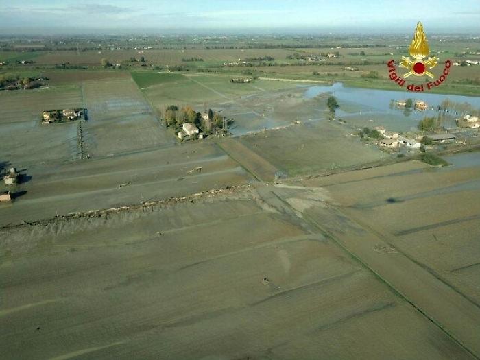 Allerta arancione per piena del Po