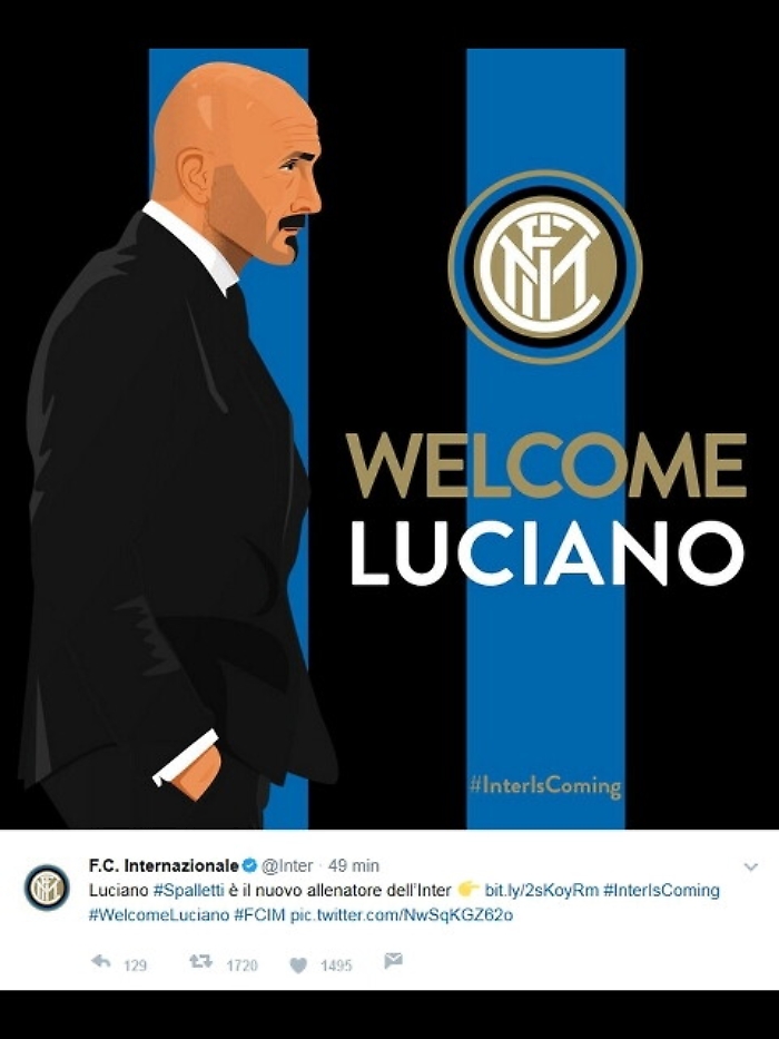 Inter: Spalletti, "100% o non si vince"