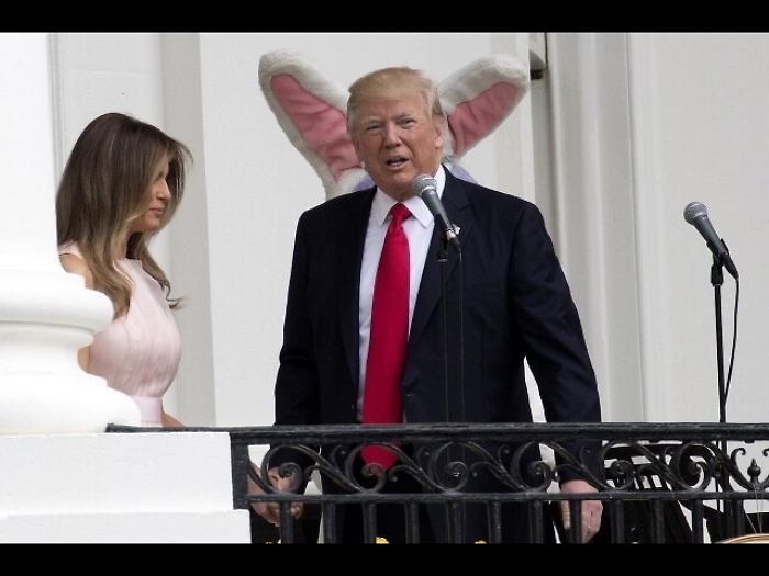 Trump, un minuto su cinque a Palm Beach