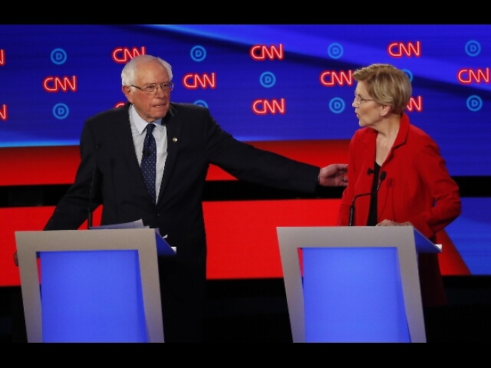 Dibattito dem, bene Sanders e Warren