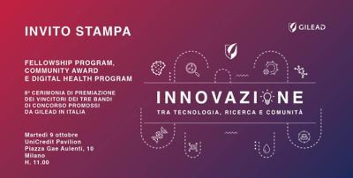 Ricerca: Gilead investe su scienziati e associazioni, 66 premi per 1,7 mln