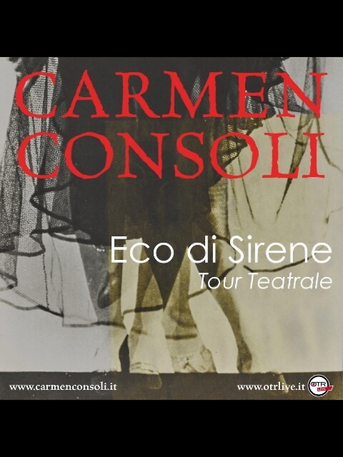 Eco di sirene, pi&ugrave; date per tour Consoli