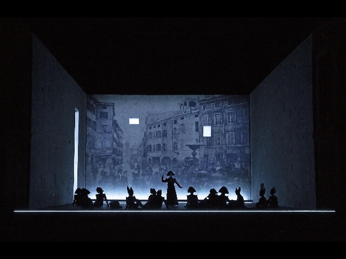 Parte festival Verdi, con Wilson show