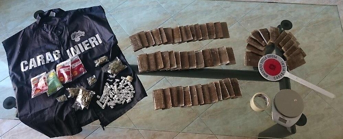 Palermo, un box era stato adibito a della droga