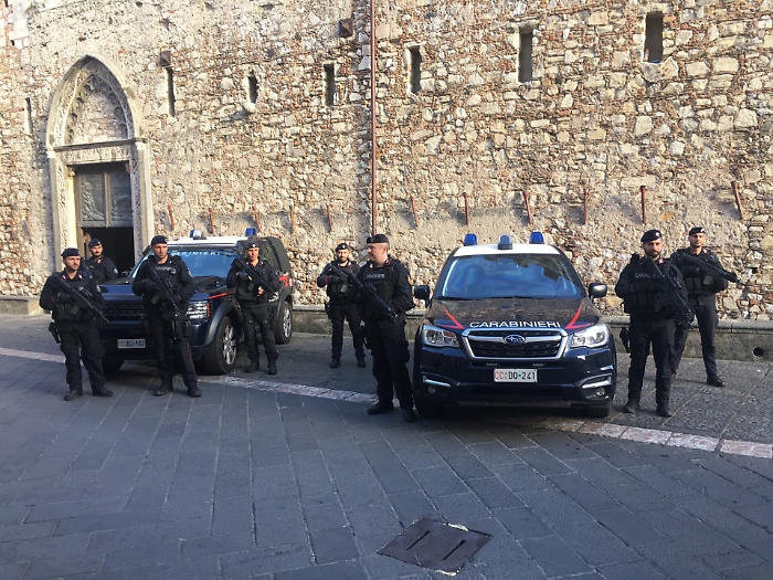 G7, a Taormina i reparti speciali anti terrorismo dei carabinieri