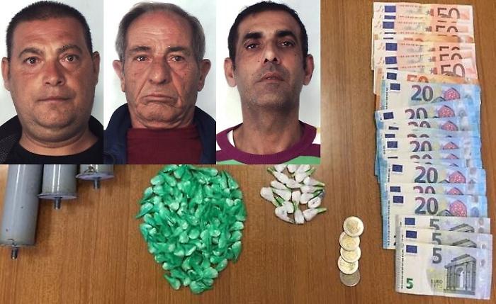 Catania, spaccio di droga in via della Concordia: tre arresti 
