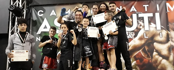 Vinti 8 ori e 4 argenti ai Campionati Assoluti Italiani Kombat Leagu