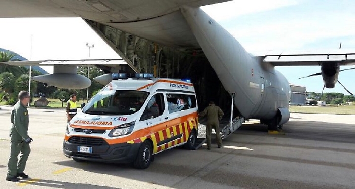 Bimba di 4 mesi in pericolo di vita: attivato volo Aeronautica Catania-Roma