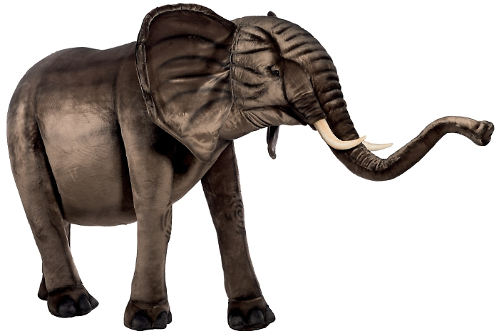 Lo zoo che ci piace dove gli animali sono di peluche