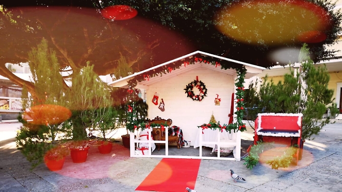 A Favara allestita la Casa di Babbo Natale per raccogliere le letterine dei bambini