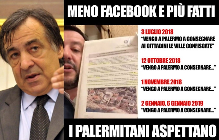 Orlando-Salvini, botta e risposta senza fine tra pupi, insulti e scuse