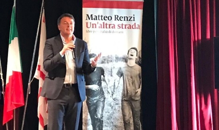 Renzi a Palermo: &laquo;L'asse Lega-M5S? Una vergognosa tarantella&raquo;