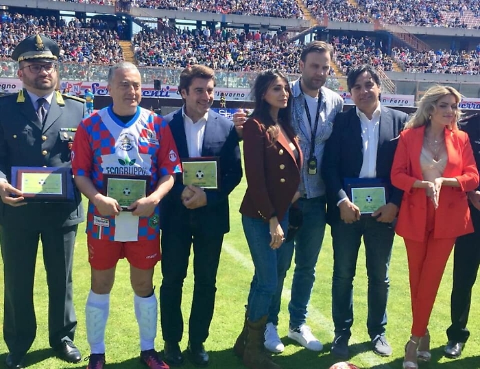 Show a Catania, in 15 mila per il "Goal alla solidariet&agrave;"