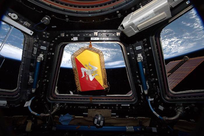 AstroLuca, dallo Spazio spunta il gagliardetto della Regione Siciliana