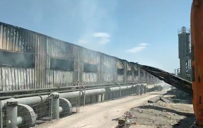 Trapani, incendio distrugge impianto rifiuti Tmb