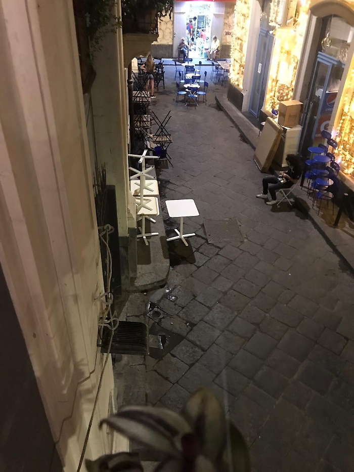 Catania, via Costarelli: sconfinamento del suolo pubblico