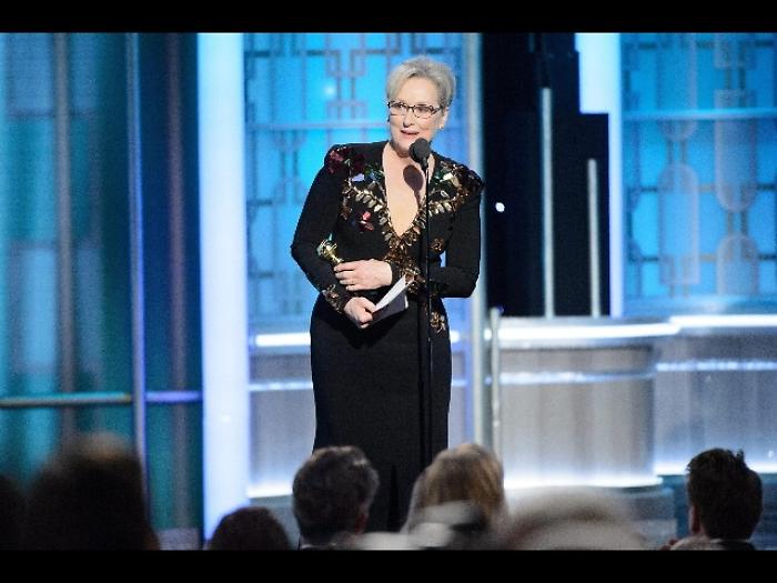 Streep vs Trump e lui: '&egrave; Hillary lover'