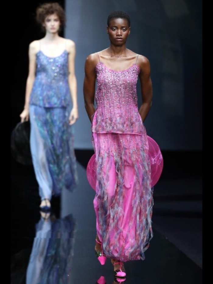 Giorgio Armani, la forma del colore