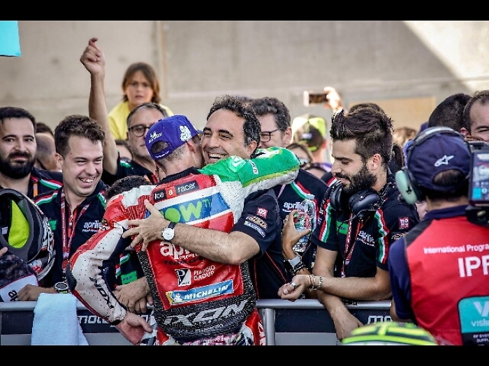 Aprilia sorride con 6/o posto Espargaro