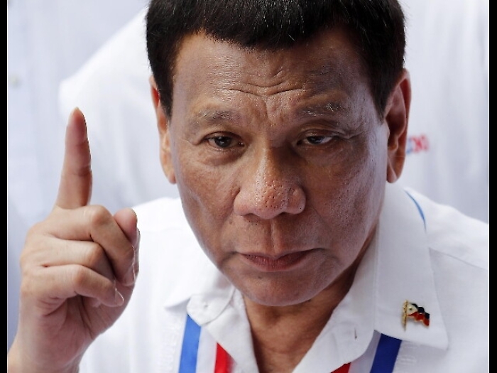 Presidente filippino Duterte in Israele