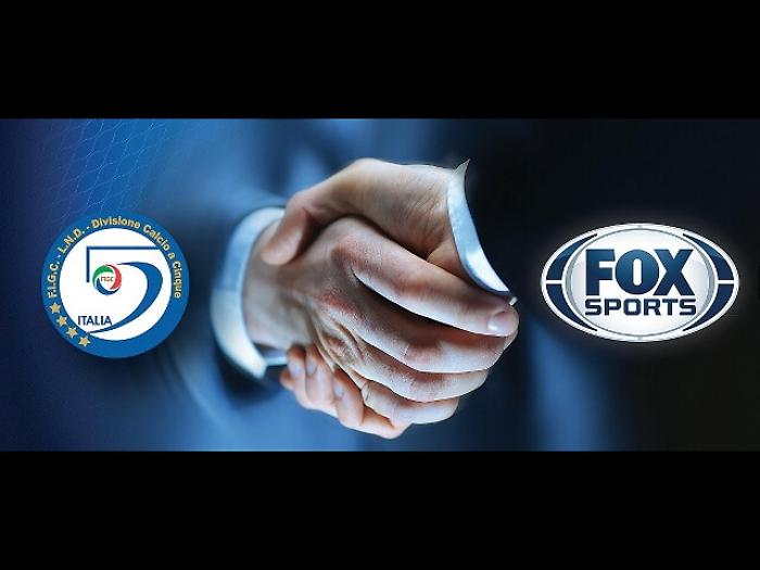 Calcio a 5: accordo con Fox Sports
