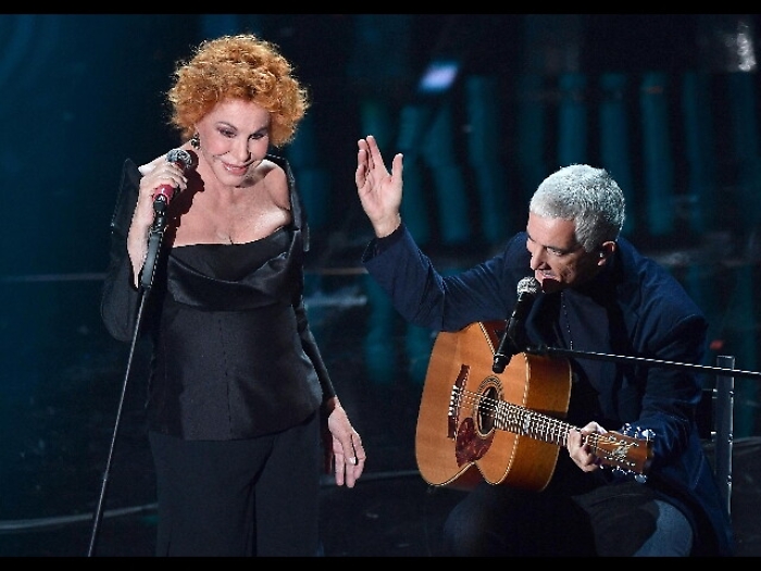 Sala stampa premia Diodato, Vanoni, Ron