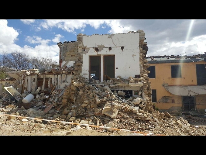 Ad Amatrice delegazione Comitato europeo