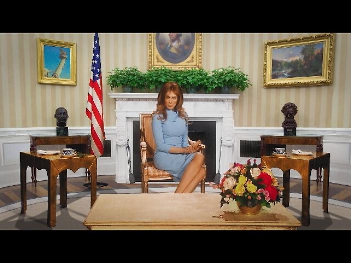 Virginia Raffaele, parodia Melania Trump