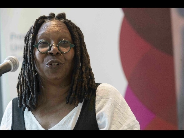 Whoopi Goldberg a Bassano con suo libro