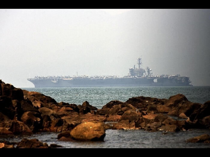 Portaerei Usa in Vietnam, 1/a da guerra