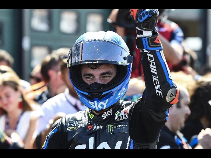 Aragon: in Moto2 vince Binder