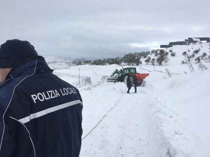 Maltempo: tregua neve in Puglia