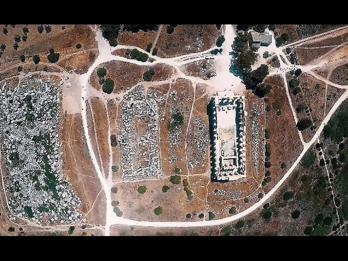 Selinunte, termocamera scopre strutture