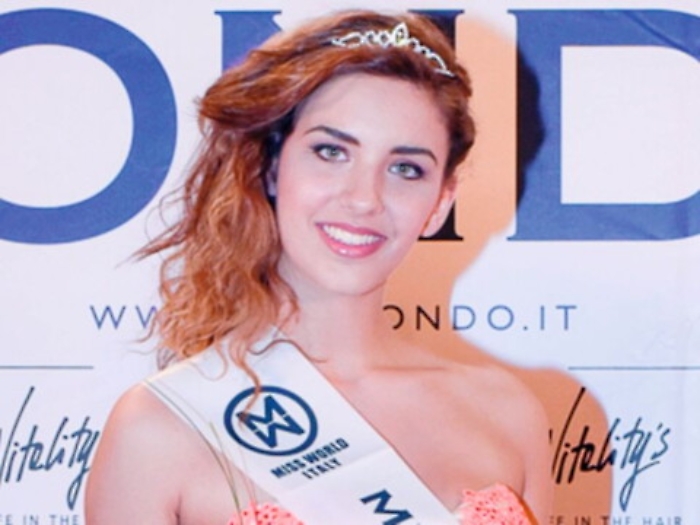 &Egrave; paternese la finalista siciliana del concorso "Miss Mondo"