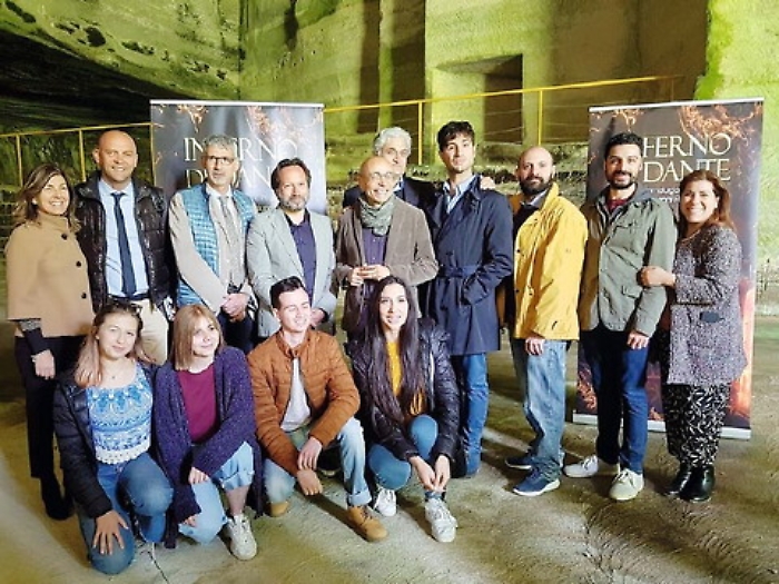 L&rsquo;&ldquo;Inferno&rdquo; di Dante in scena nelle viscere di Ragusa