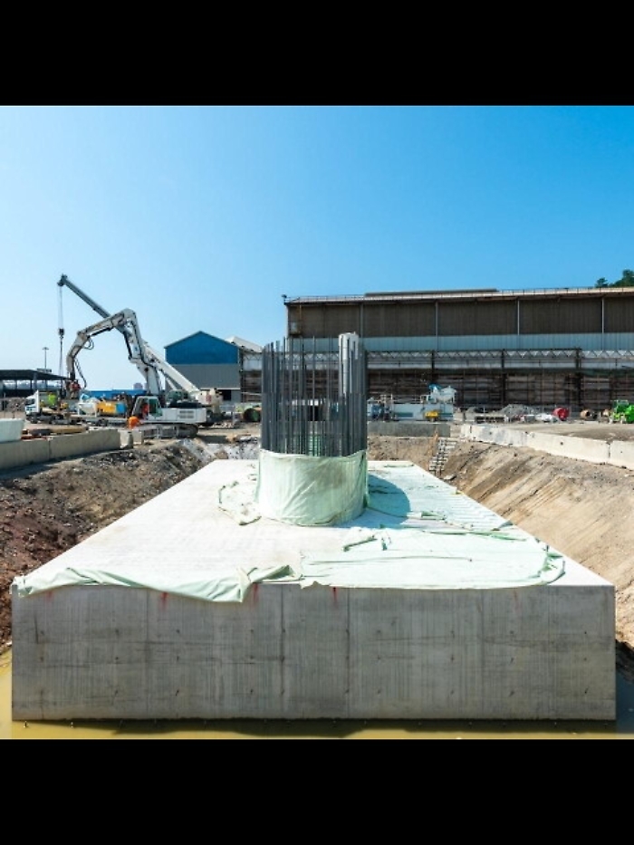 Ponte, arrivano conci per terza campata