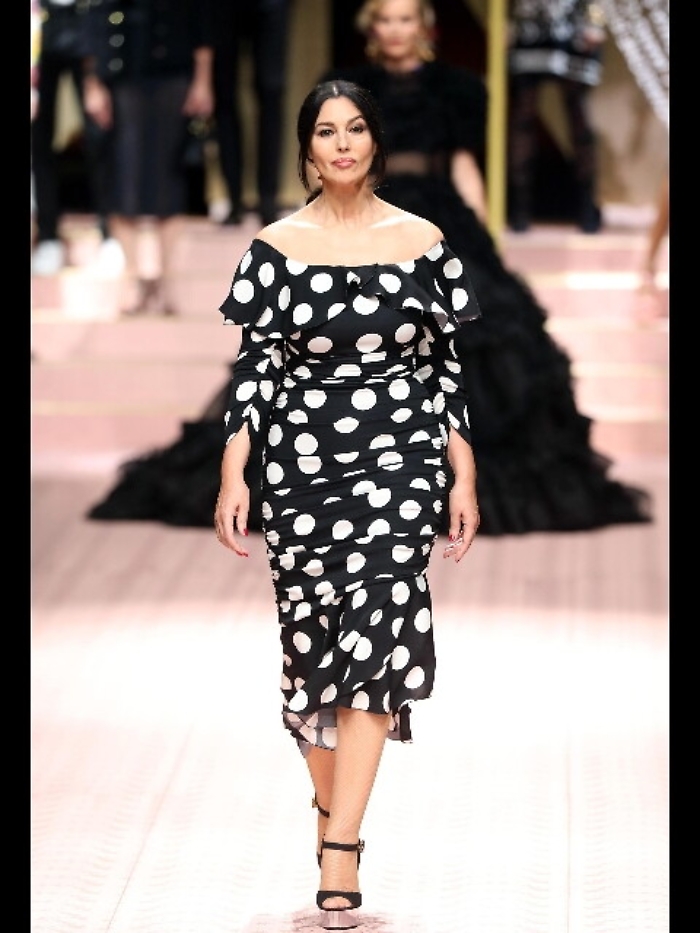 Dolce &amp; Gabbana, sfilano Monica e Carl&agrave;