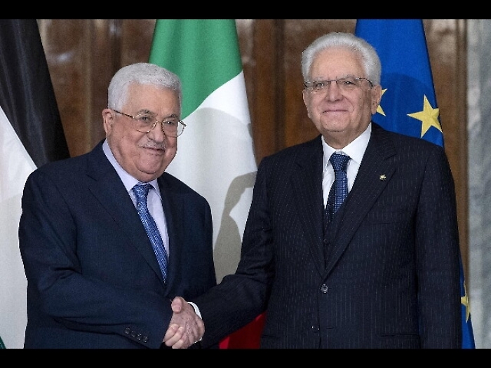 Mattarella riceve Abu Mazen