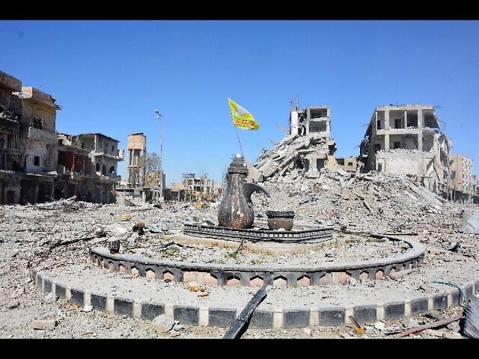 Forze filo-Usa dichiarano Raqqa liberata