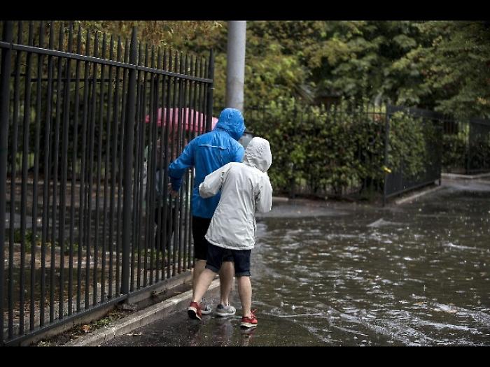 Temporali in Fvg, allagamenti a Lignano