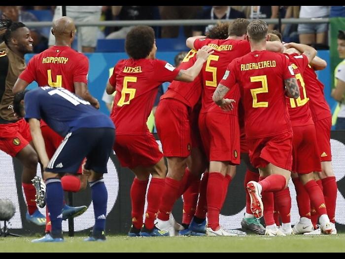 Mondiali:Giappone ko 3-2,Belgio a quarti