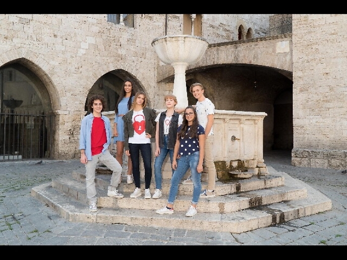 Sara e Marti, sorelle Disney in Umbria