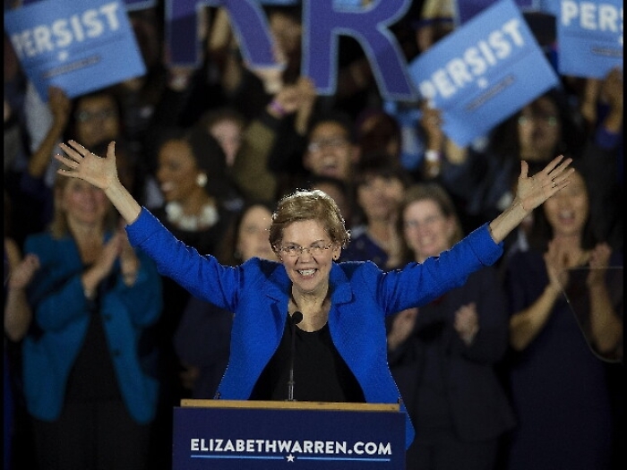 Elisabeth Warren punta alla Casa Bianca