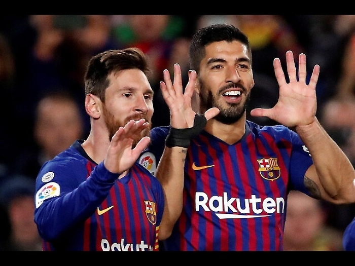 Barca: Suarez e Messi, Eibar sconfitto
