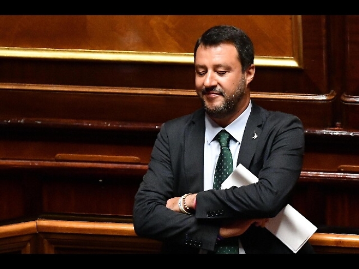 Salvini in Senato: rifarei tutto
