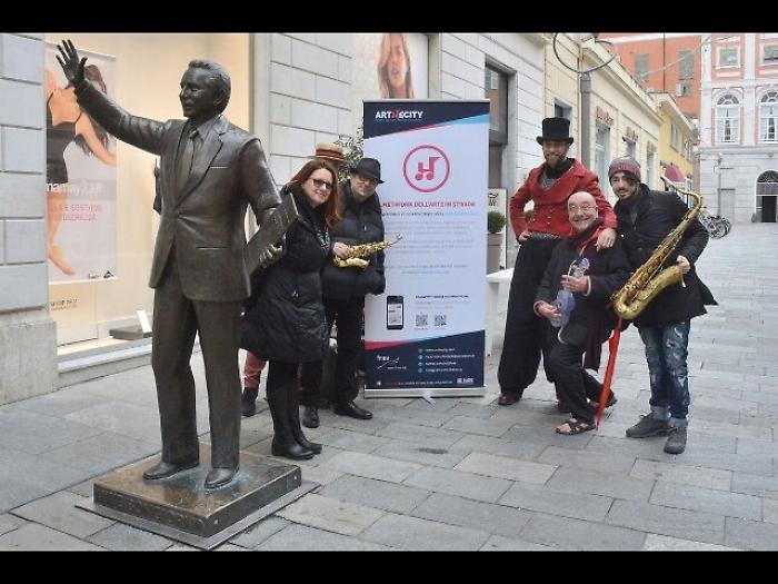 Protesta artisti di strada a Sanremo