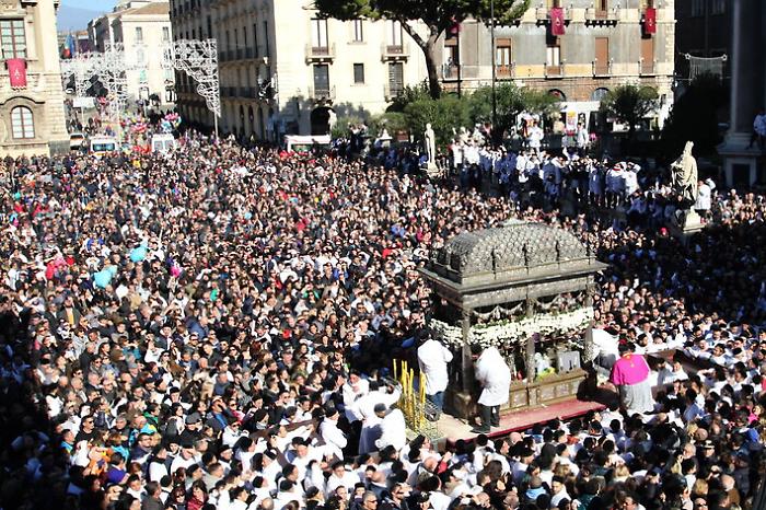 Sant'Agata, al via l'iter per far diventare la festa patrimonio dell'Umanit&agrave; dell'Unesco