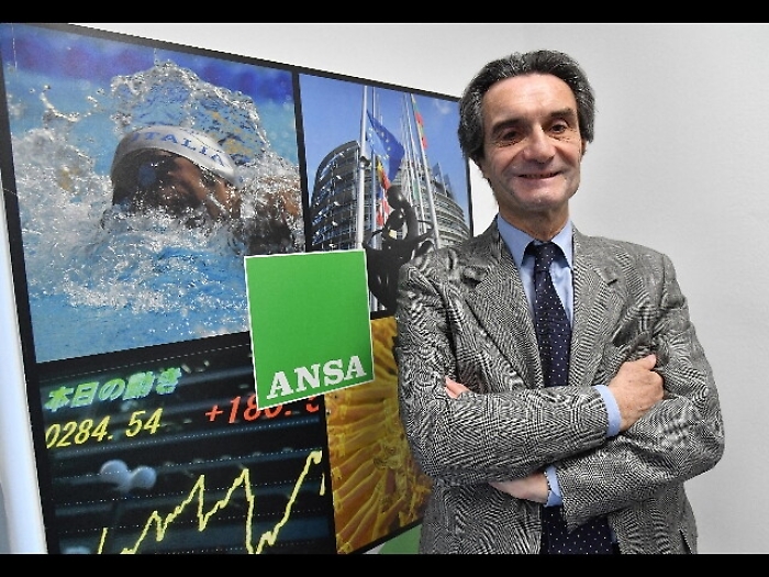 Forum all'ANSA col governatore Fontana
