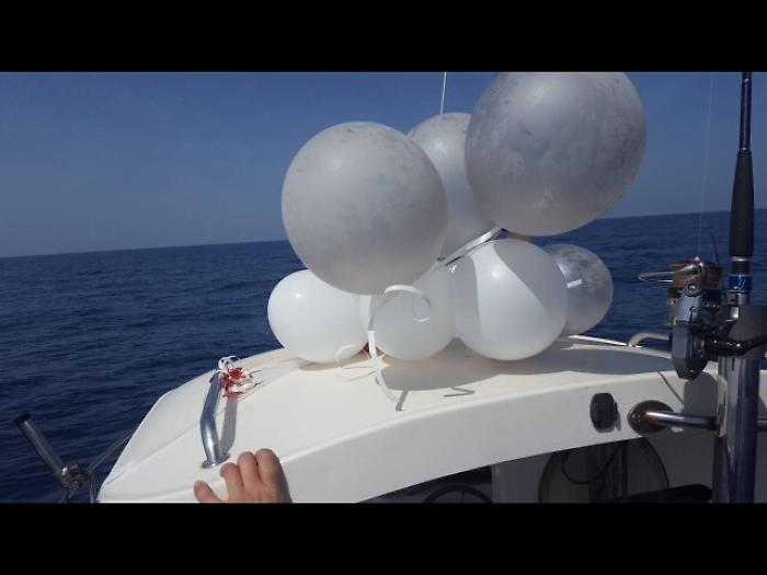 Lancia palloncini, trovati in Montenegro