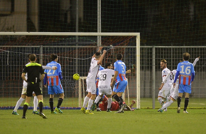 Lega Pro, delusione Catania: a Fondi non va oltre l'1-1